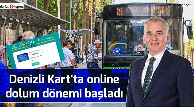 Denizlililere toplu ulaşımda büyük kolaylık