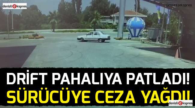 Drift pahalıya patladı!