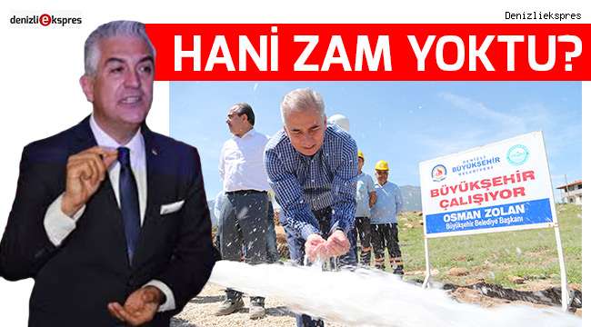 Hani zam yoktu?