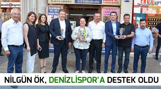 Nilgün Ök, Denizlispor'a destek oldu