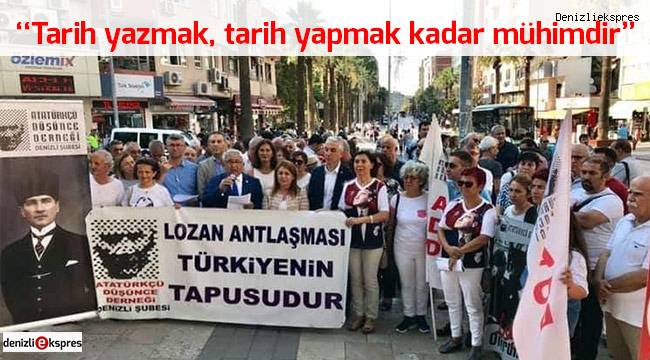 ''Tarih yazmak, tarih yapmak kadar mühimdir''