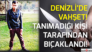 Tartıştığı kişi tarafından bıçaklandı