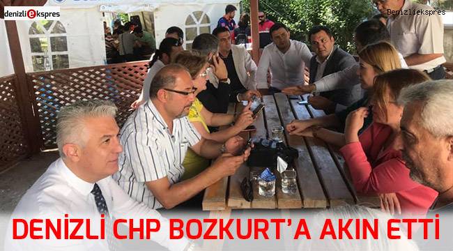 Denizli CHP Bozkurt'a akın etti