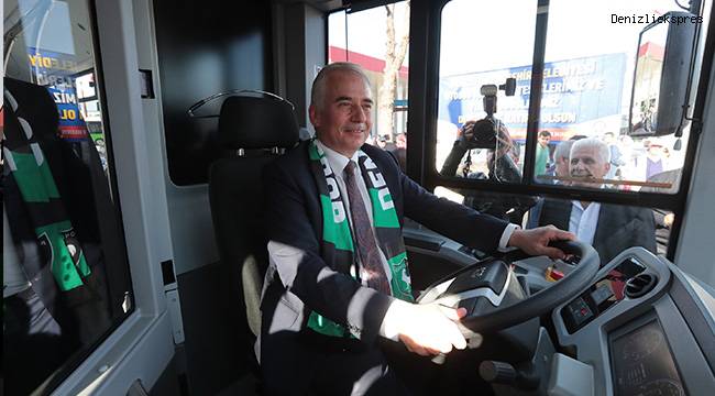 Denizli'de yeni otobüs hatları 23 Ağustos ta seferlere başlıyor