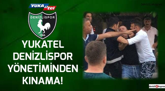 Denizlispor Yönetiminden Kınama!