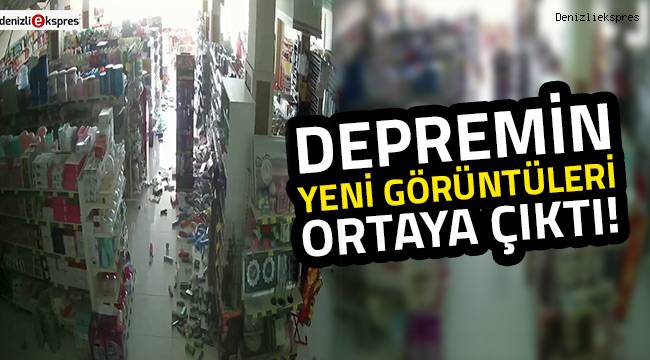 Depremin yeni görüntüleri ortaya çıktı!
