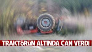 Minicik bebek traktörün altında can verdi