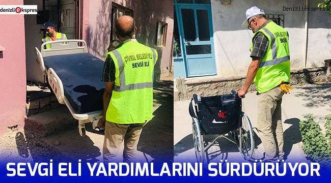Sevgi Eli yardımlarını sürdürüyor