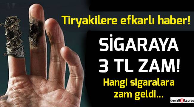 Tiryakilere efkarlı haber!