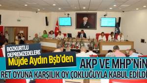 BOZKURT'LU DEPREMZEDELERE MÜJDE!