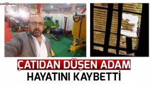 Çatıdan düşen adam hayatını kaybetti