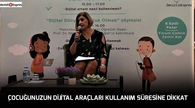 Çocuğunuzun dijital araçları kullanım süresine dikkat