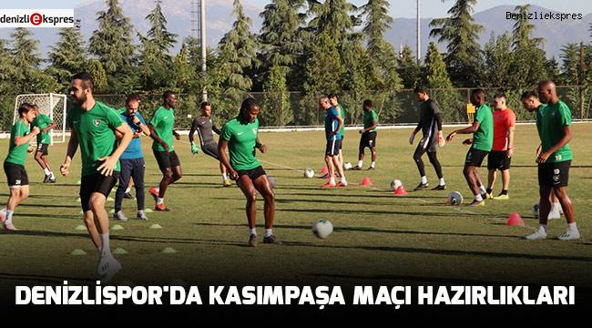 Denizlispor'da Kasımpaşa maçı hazırlıkları