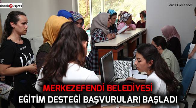 EĞİTİM DESTEĞİ BAŞVURULARI BAŞLADI