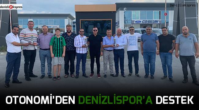 Otonomi'den Denizlispor'a destek