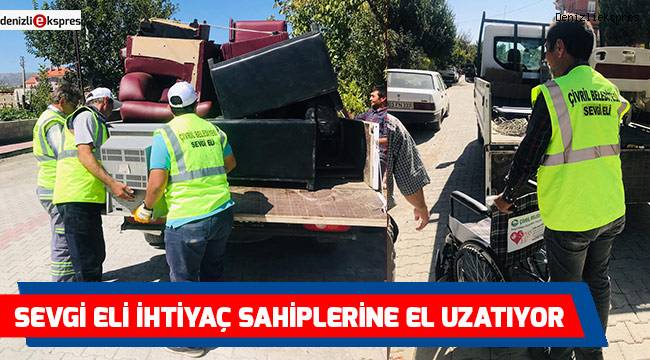 SEVGİ ELİ İHTİYAÇ SAHİPLERİNE EL UZATIYOR