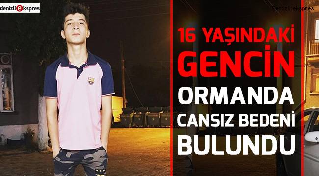 16 yaşındaki gencin ormanda cansız bedeni bulundu