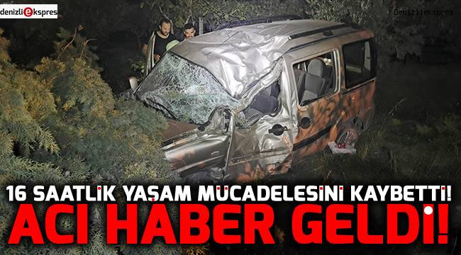Acı haber geldi!