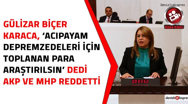 Acıpayam depremzedeleri için toplanan para nerede?