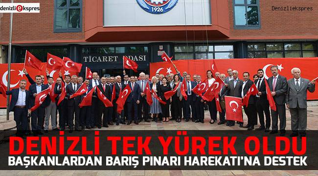 BAŞKANLARDAN BARIŞ PINARI HAREKATI’NA DESTEK