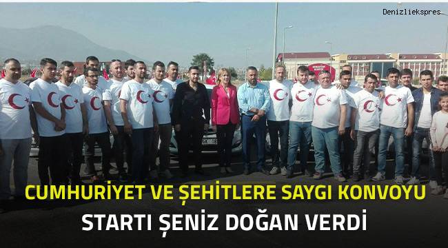 Bu konvoy şehitler için
