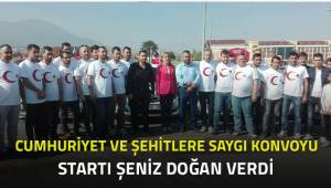 Bu konvoy şehitler için