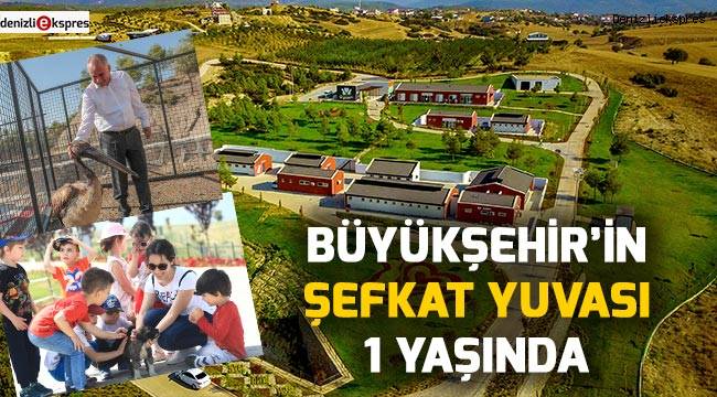 Büyükşehir’in şefkat yuvası 1 yaşında