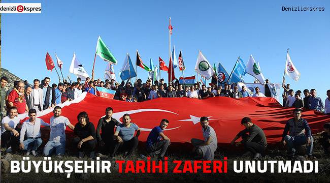Büyükşehir tarihi zaferi unutmadı