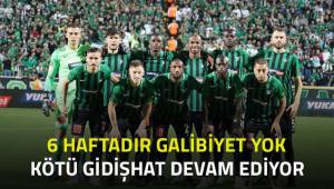 Denizlispor’da kötü gidişat sürüyor