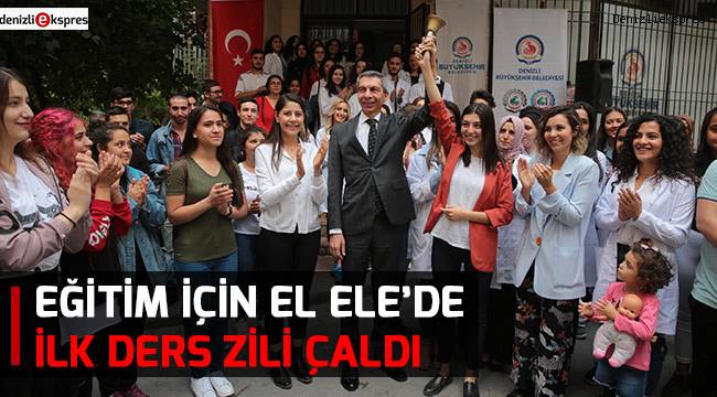 Eğitim için El Ele’de ilk ders zili çaldı