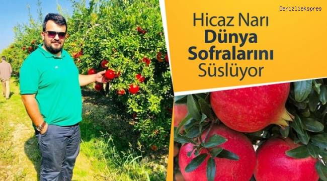 Hicaz Narı dünya sofralarını süslüyor