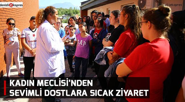 Kadın Meclisi’nden sevimli dostlara sıcak ziyaret