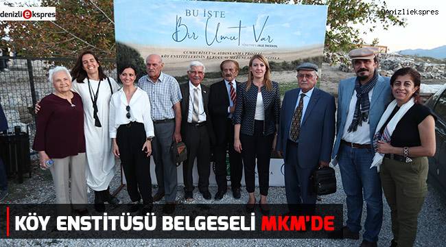 KÖY ENSTİTÜSÜ BELGESELİ MKM'DE