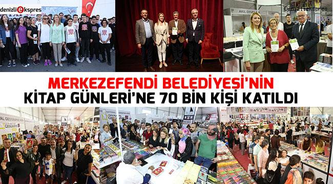 Merkezefendi Belediyesi’nin Kitap Günleri'ne 70 bin kişi katıldı