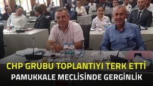 Pamukkale Belediye Meclis toplantısında gerginlik