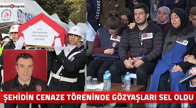 Şehidin cenaze töreninde gözyaşları sel oldu