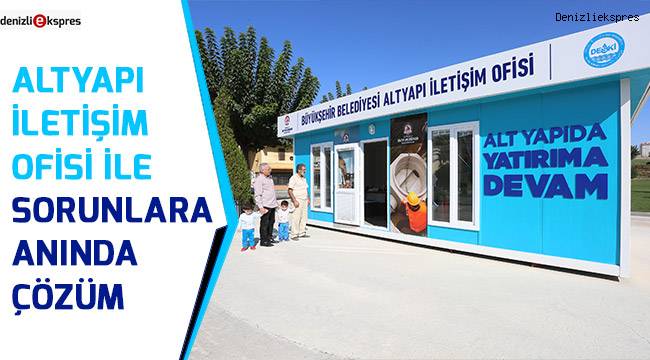 Altyapı İletişim Ofisi ile sorunlara anında çözüm