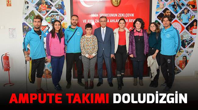 AMPUTE TAKIMI DOLUDİZGİN