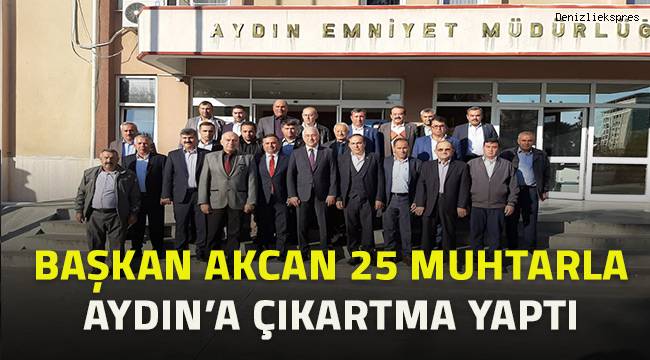 Aydın'a çıkartma yaptılar