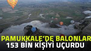 Beyaz Cennette 153 bin kişi balon turuna katıldı