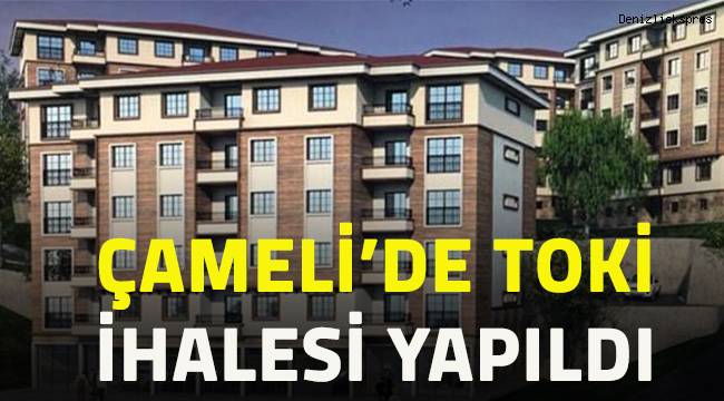 Çameli'de Toki İhalesi yapıldı