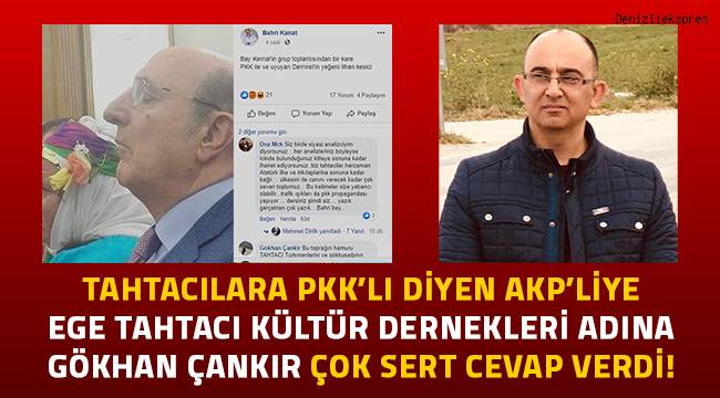 Çankır; Tahtacılara PKK'lı diyen zatlar geçmişini bilmeyen zavallılardır