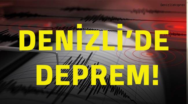Denizli'de Deprem!