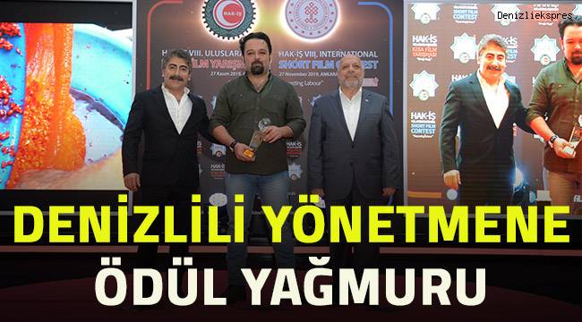 Denizlili yönetmene ödül yağmuru