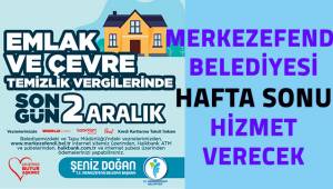 Emlak ve Çevre Temizlik Vergisi’nde son gün 2 Aralık…