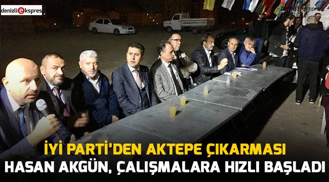 Hasan Akgün, çalışmalara hızlı başladı