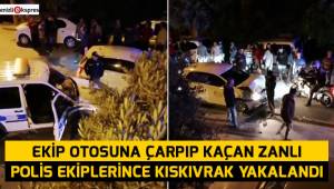 Kazanın ardından kaçan zanlı, polis ekiplerince yakalandı