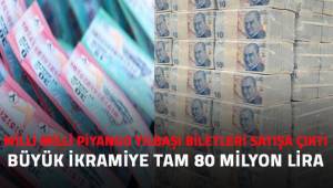 Milli Piyango yılbaşı biletleri satışa çıktı