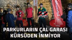 Parkurların Çal Garası kürsüden inmiyor