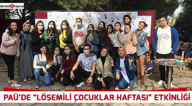 PAÜ’de “Lösemili Çocuklar Haftası” etkinliği